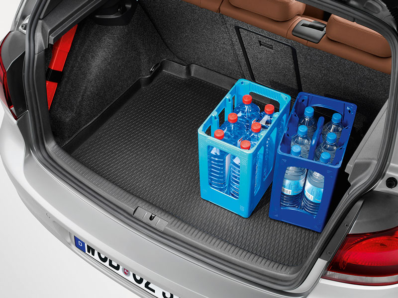 Genuine VW Golf Mk5 Flexible Boot Tray / Liner 2004-2009 (Basic Floor) (1K0061160)