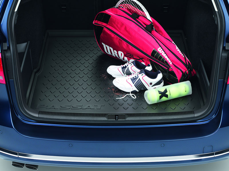 Genuine VW Passat Estate Semi Rigid Boot Tray / Liner 2005-2015 (Basic Floor) (3C9061180)