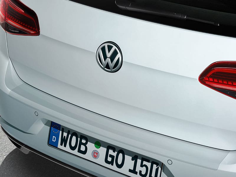 Genuine VW Golf Rear Bumper Protection Film 2017-2020 (Transparent) (5G0061197B)