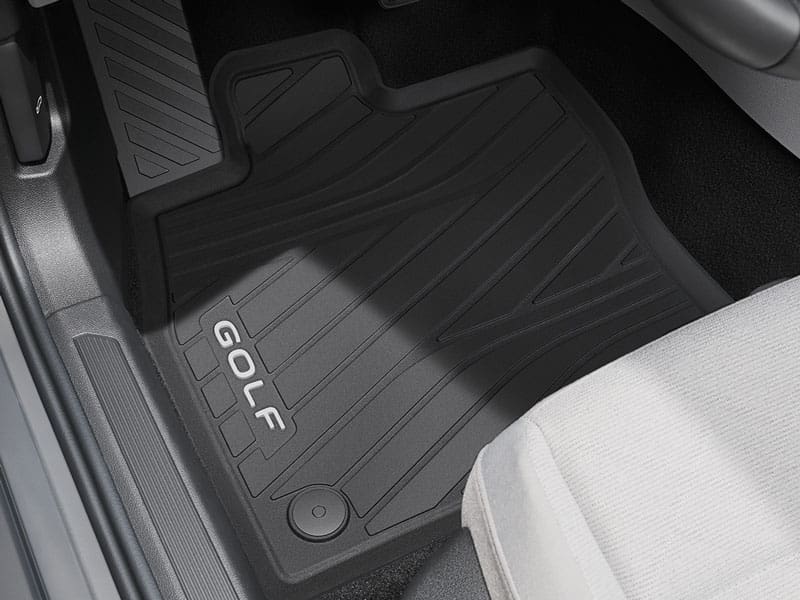 Genuine VW Golf Front Rubber Mats 2020 onwards (5H206150282V)