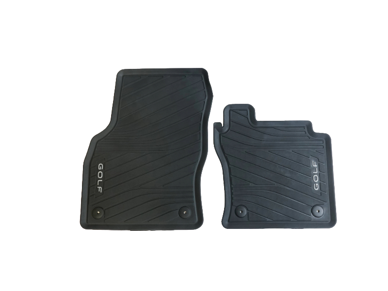 Genuine VW Golf Front Rubber Mats 2020 onwards (5H206150282V) - Image 2