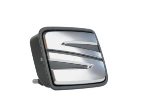 Genuine SEAT Ibiza Rear S Badge Matte Chrome 2022 Onwards (6F0827565CMO)