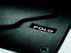 Genuine VW Polo Premium Rear Carpet Mats 2009-2017 (6R0061276PWGK)