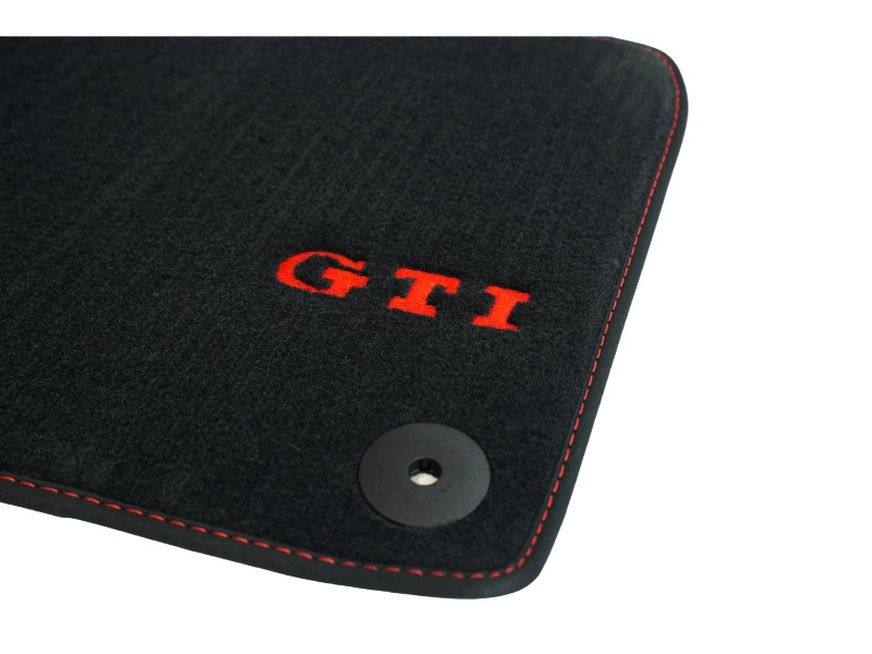 Genuine VW Golf GTI Carpet Mats 2004-2012 (ZGB1K2061225GA) - Image 3