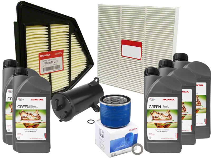 Genuine Honda CR-V 1.6 Diesel I-DTEC Major Plus Service Kit 2013-2018