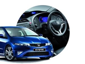 Honda Civic Type-S Interior Parts