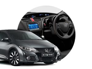 2012-2016 Honda Civic 5 Door Interior Parts