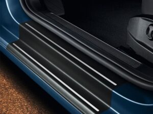 Genuine VW Golf Door Sill Protector Film Black/Silver 5 Door 2013-2020 (5G0071310A19A)