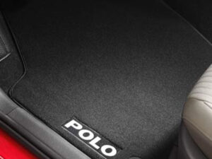 Genuine VW Polo Premium Front Carpet Mats 2009-2017 (6R2061275PWGK)