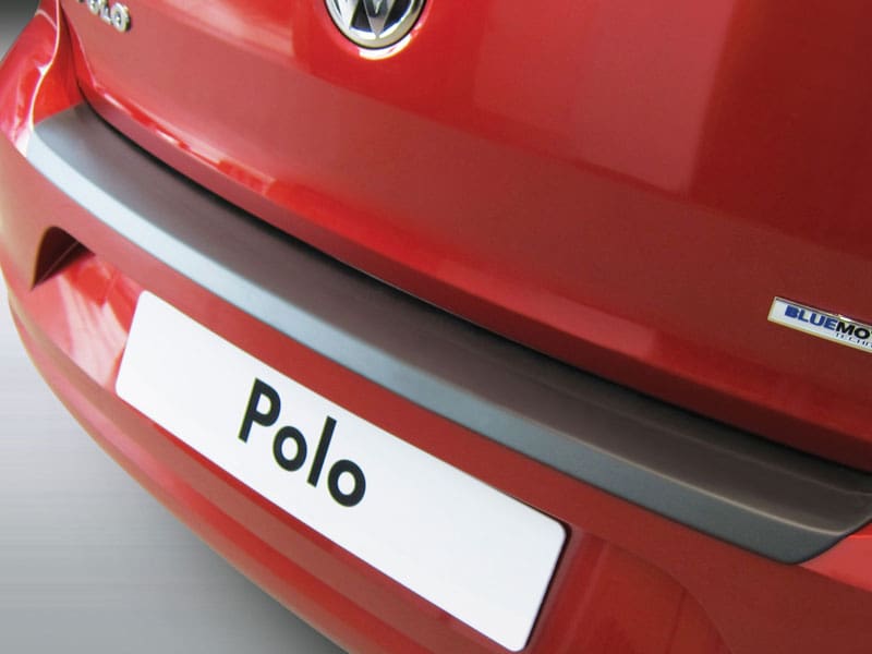 Genuine VW Polo Rear Bumper Protector 2014-2017 (Black) (ZGB6R2071100)