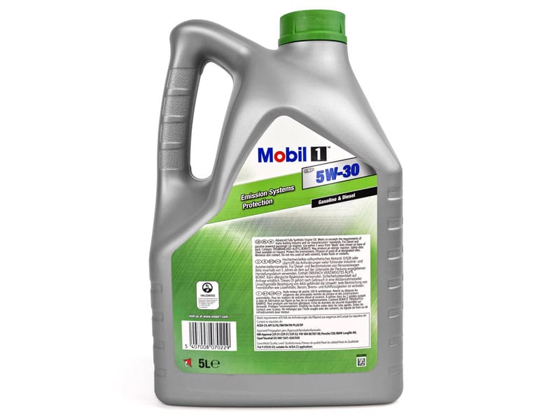 Mobil 1 ESP 5W30 Fully Synthetic Engine Oil 5 Litres (157295) - Image 4