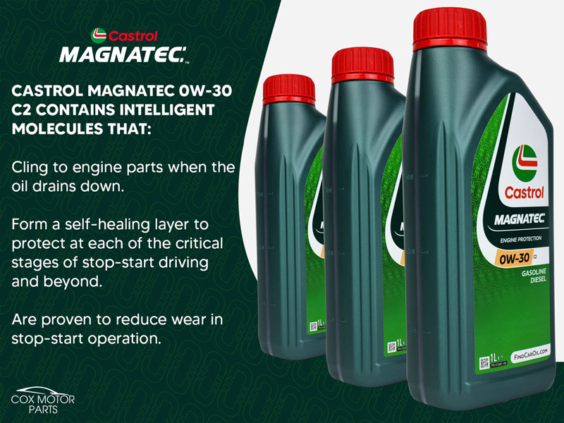 Castrol Magnatec 0W30 Stop-Start C2 Fully Synthetic Engine Oil 1 Litre - Image 3