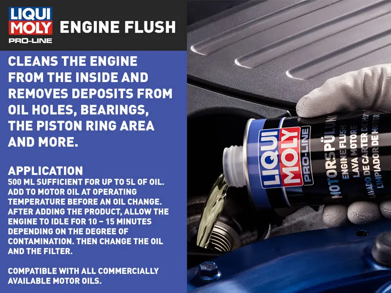 Liqui Moly Engine Flush Application WEB