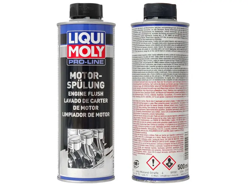 Liqui Moly Engine Flush FRONT BACK WEB