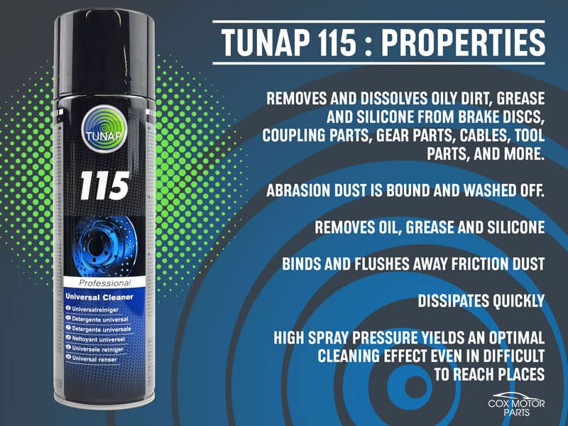 Tunap 115 Properties