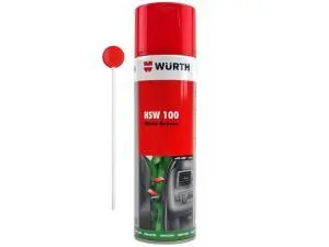 Wurth HSW 100 White Grease, Water Displacer and Lubricant with 360° Valve | 500ml Spray Can