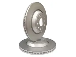 Genuine VW Golf R32 Front Brake Discs Pair