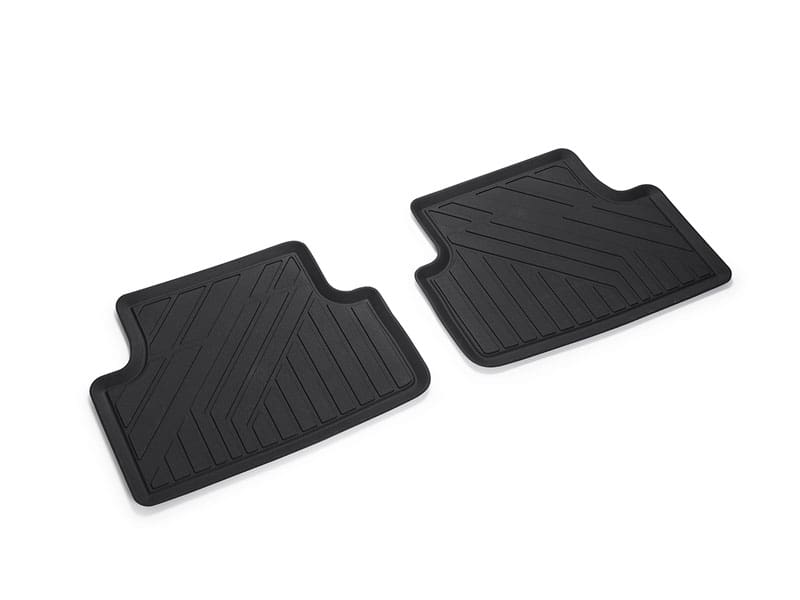 Genuine VW T-Cross Rear Rubber Mats 2019 onwards (2GM06151282V)