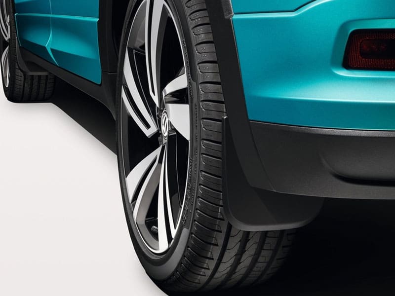 Genuine VW T-Cross Rear Mud Flaps 2019 Onwards (2GM075101)