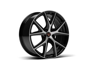 GENUINE SEAT LEON CUPRA 19″ BLACK & SILVER ALLOY WHEEL 2013-2020 575601025apkt2