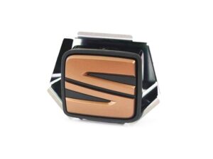 GENUINE SEAT LEON CUPRA COPPER/GOLD REAR TAILGATE S BADGE 2013-2020 5F0827565DRZH