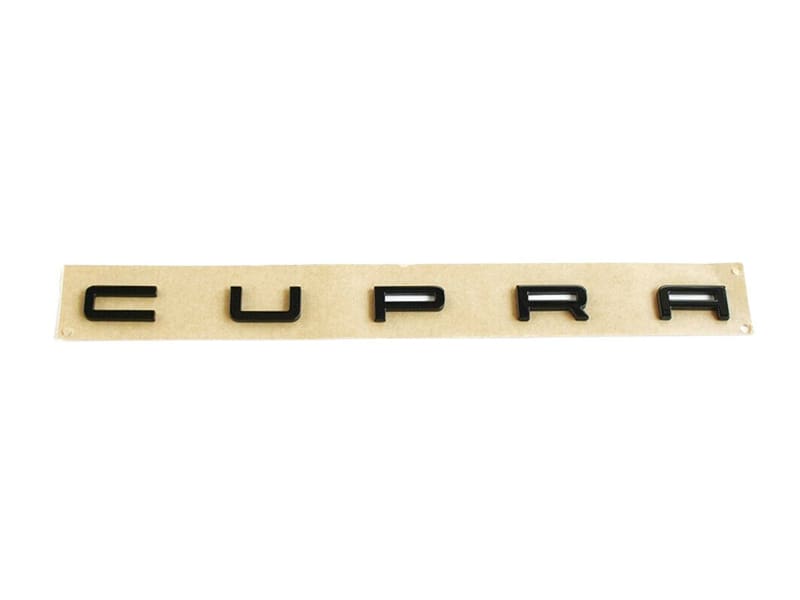 Genuine Leon CUPRA Black Rear Badge/Lettering