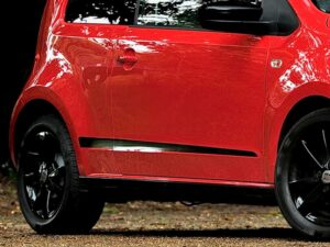 Genuine SEAT Mii 3 Door Vibora Negra Black Side Stripes 2012 Onwards