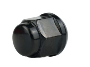 Genuine Honda Black Wheel Nut - Gloss Black Finish (08W42SZTSINGLE)