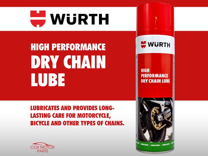 Wurth High Performance Dry Chain Lube 500ml - Image 2