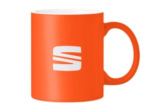 Genuine SEAT Orange Mug (6H1069601KAC)