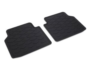 Genuine VW ID.4 ID.5 All Weather Rear Rubber Floor Mats 2021 Onwards (11A06151282V)