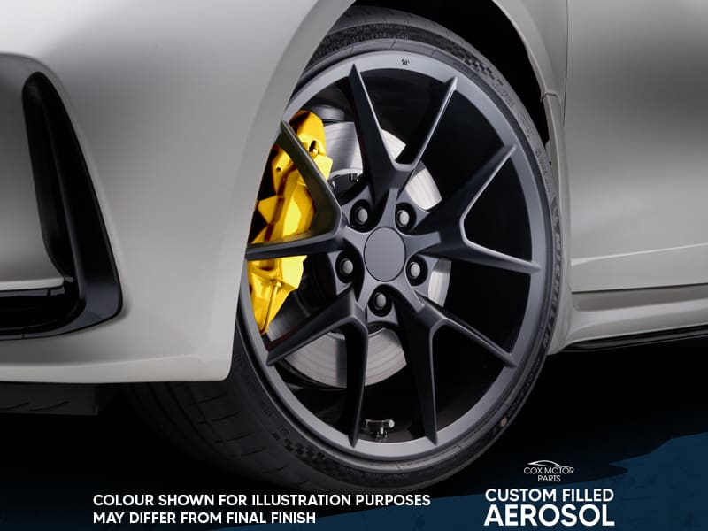 Cox Motor Parts Custom Filled Aerosol Caliper Paint | 400ml - Bold YELLOW - Image 4