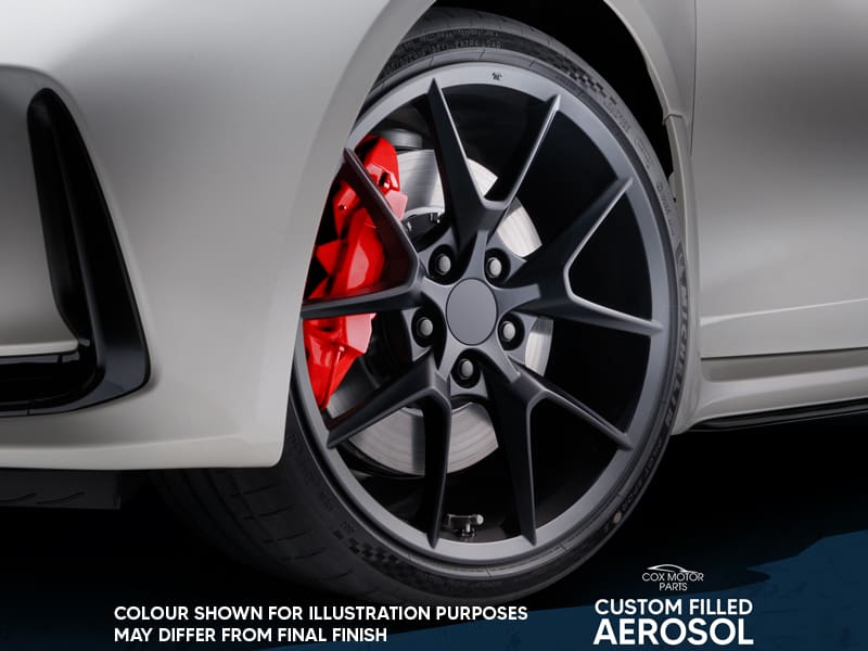 Cox Motor Parts Custom Filled Aerosol Caliper Paint | 400ml - Ferrari Rosso RED - Image 4