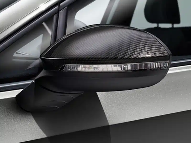 Genuine VW Golf / ID.3 Carbon Look Mirror Caps 2020 Onwards - Image 3
