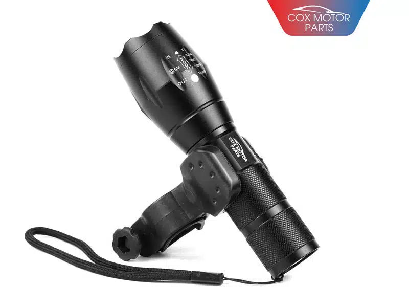 Cox Motor Parts Tactical Multifunctional LED Flashlight | 1000 Lumen - Image 8