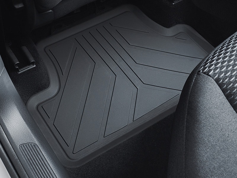 Genuine VW T-Roc Rear Rubber Mats 2018 onwards (2GD06151282V)