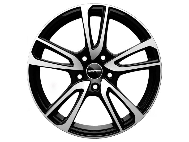 GMP Italia - ASTRAL - 17 Inch Alloy Wheels (Set of 4) - Gloss Black / Black Diamond - For Honda Civic / HRV - Image 2