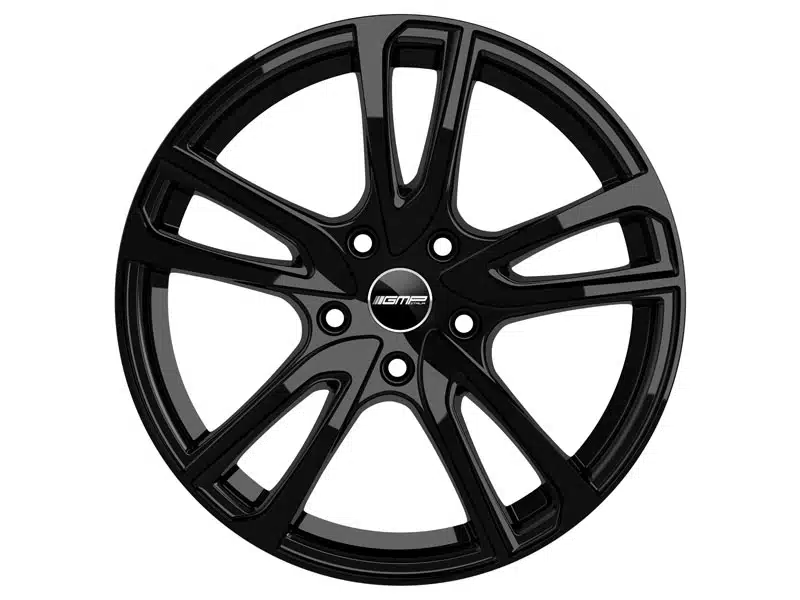 GMP Italia - ASTRAL - 17 Inch Alloy Wheels (Set of 4) - Gloss Black / Black Diamond - For Honda Civic / HRV - Image 5