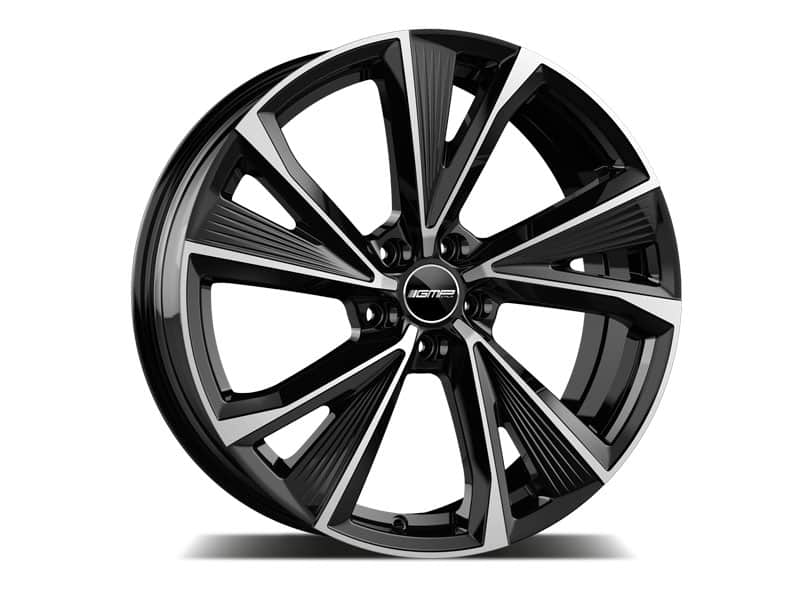 GMP Italia - EVENTO - 18 Inch Alloy Wheels (Set of 4) - Gloss Black / Black Diamond / Anthracite - For CUPRA Leon