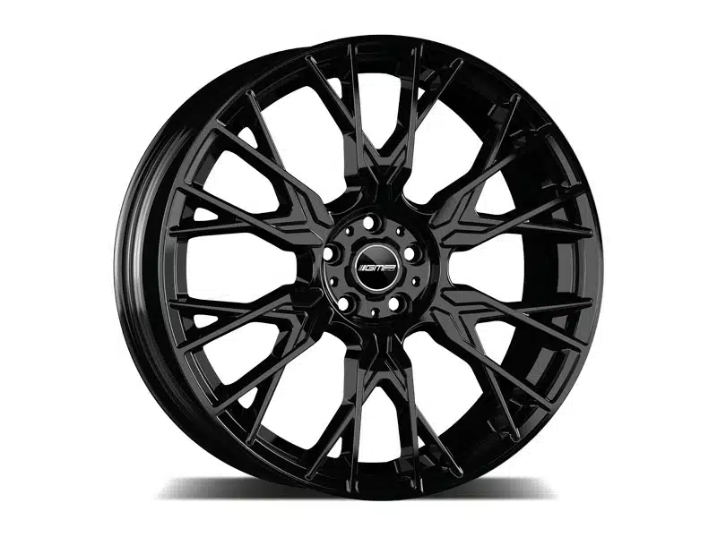 GMP Italia - FENDER - 19 Inch Alloy Wheels (Set of 4) - Gloss Black - For VW Golf / SEAT Leon