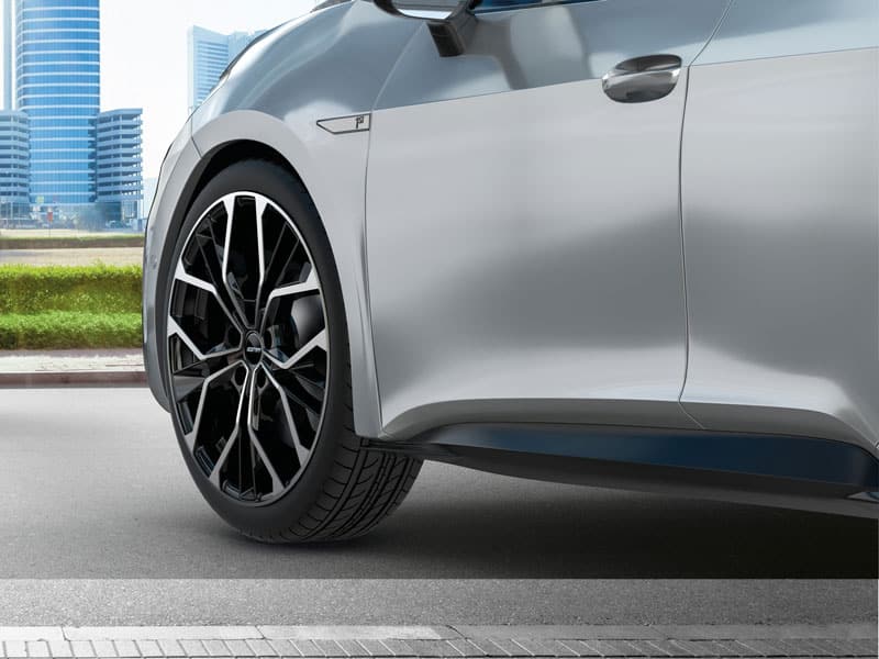 GMP Italia - MATISSE - 17 Inch Alloy Wheels (Set of 4) - Gloss Black / Black Diamond - For Honda Civic / HRV - Image 9