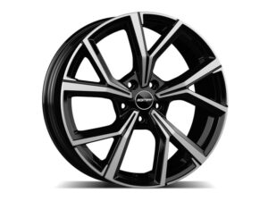 GMP Italia - MENTOR - 18 Inch Alloy Wheels (Set of 4) - Gloss Black / Black Diamond / Anthracite - For Honda Civic / HRV / CRV