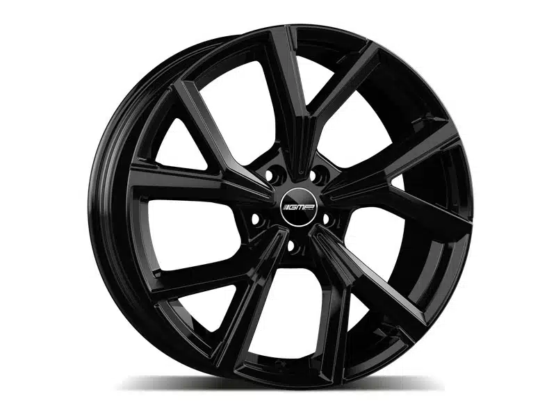GMP Italia - MENTOR - 17 Inch Alloy Wheels (Set of 4) - Gloss Black / Black Diamond / Anthracite - For VW Polo / SEAT Ibiza - Image 4