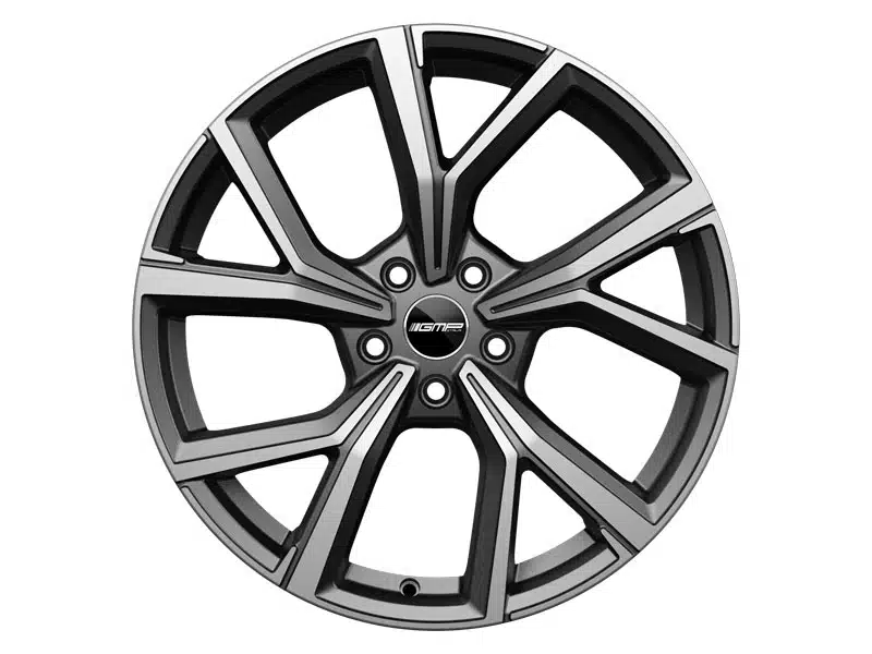 GMP Italia - MENTOR - 17 Inch Alloy Wheels (Set of 4) - Gloss Black / Black Diamond / Anthracite - For VW Polo / SEAT Ibiza - Image 3