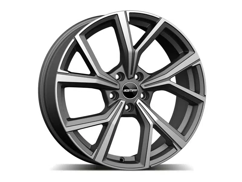 GMP Italia - MENTOR - 17 Inch Alloy Wheels (Set of 4) - Gloss Black / Black Diamond / Anthracite - For VW Polo / SEAT Ibiza - Image 2