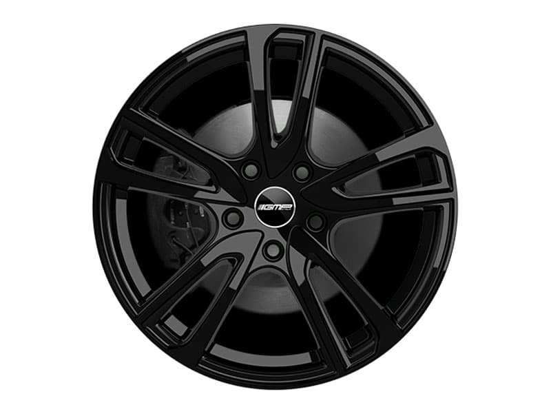 GMP Italia - ASTRAL - 17 Inch Alloy Wheels (Set of 4) - Gloss Black / Black Diamond - For Honda Civic / HRV - Image 7