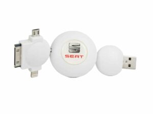 Genuine Seat Retractable Phone Charger