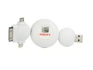 Genuine Seat Retractable Phone Charger