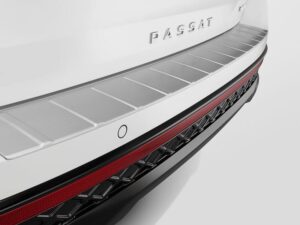 Genuine VW Passat Estate Rear Bumper Protector 2024 onwards (Chrome Look) (3J0061195)