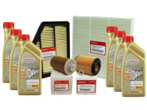 Genuine Honda Civic 5 Door 2.2 Diesel Major Plus Service Kit-Castrol 2012-2016